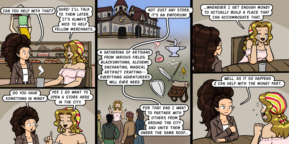 Breadfinder - Episode 162, Page 1: 162-Business talk